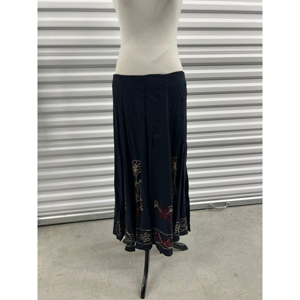 BFA Classics Embroidered Rayon Skirt